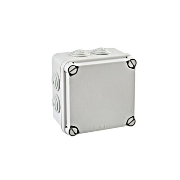 Junction Box IP65, H=121 W=121 D=68, 7xM25, halogen-free image 1