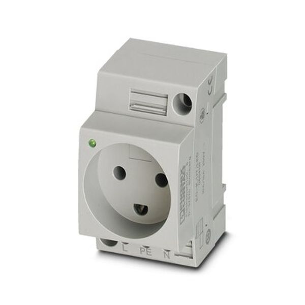 Socket outlet for distribution board Phoenix Contact EO-K/UT/LED 250V 16A AC image 3