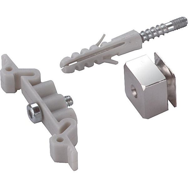 Fastening set for DIN profile rail image 1