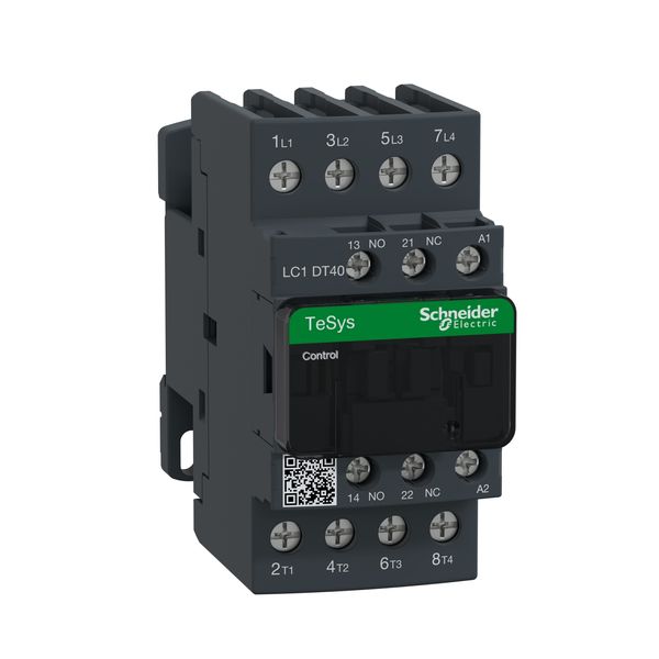 TeSys Deca contactor - 4P(4 NO) - AC-1 - = 440 V 40 A - 24 V AC 50/60 Hz coil image 5