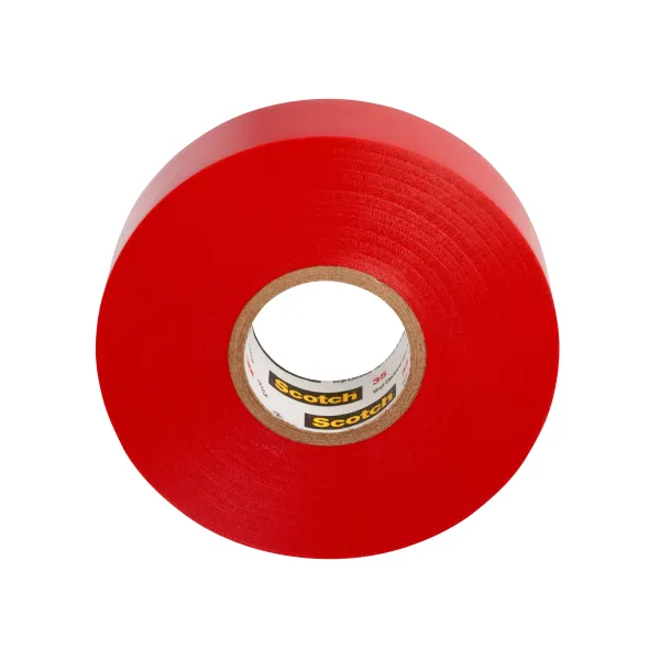 Scotch® Vinyl Color-Coding Electrical Tape 35, Red, 19 mm x 20 m image 6