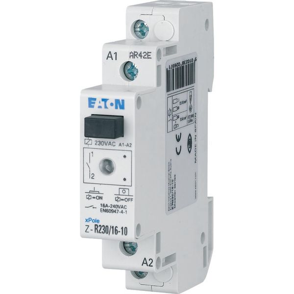 Installation relay, 230 V AC, 1NO, 16A image 9