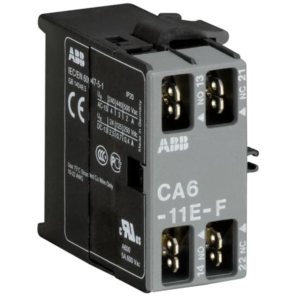 CA6-11E-F Auxiliary Contact image 3