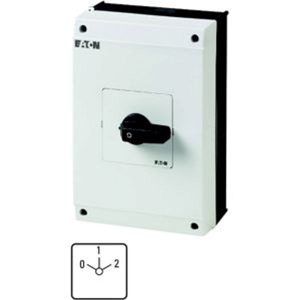 Multi-speed switches, T5B, 63 A, surface mounting, 4 contact unit(s), Contacts: 8, 60 °, maintained, With 0 (Off) position, 0-1-2, Design number 8440 image 4