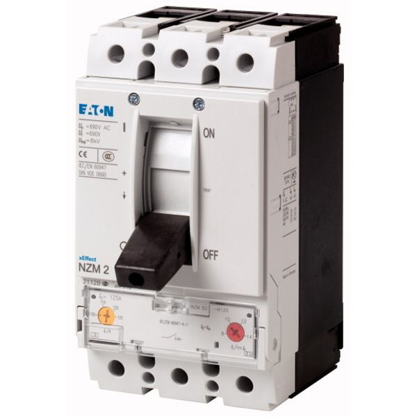 Circuit-breaker 3 pole, 80A, motor protection image 1