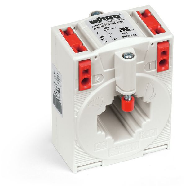 855-301/400-1001 Plug-in current transformer; Primary rated current: 400 A; Secondary rated current: 1 A image 1