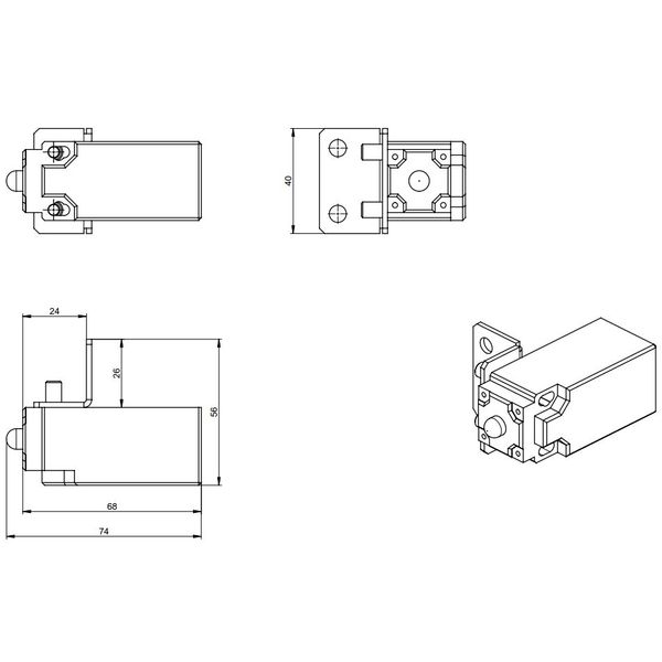 Door switch plastic IP65 image 5