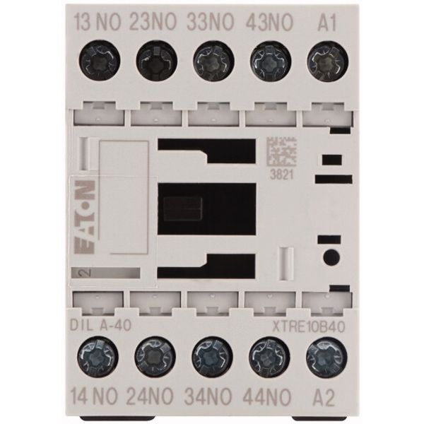 Contactor relay, 230 V 50/60 Hz, 4 N/O, Screw terminals, AC operation image 2