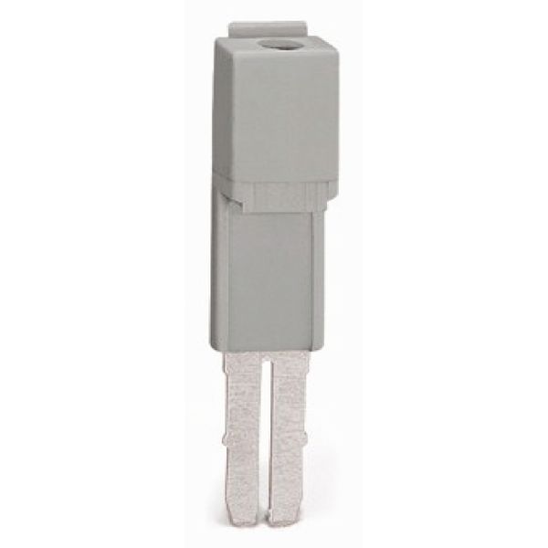 Test plug adapter 5 mm wide for test plug (2.3 mm Ø) gray image 1