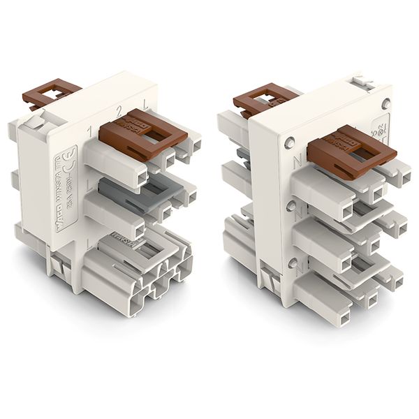 Distribution connector for switches Single-pole and throttle two-way c image 3