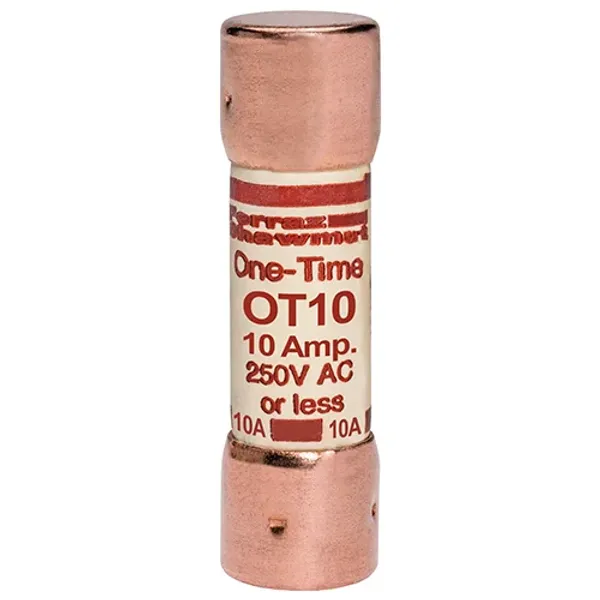 Fuse OT - Class K5 - Fast-Acting 250VAC 250VDC 10A Ferrule image 1