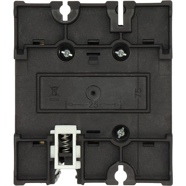 Main switch, P3, 63 A, rear mounting, 3 pole image 2