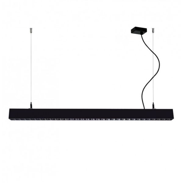 Pendant Black L:1400 Direct - Indirect Top Line Dimmable image 1