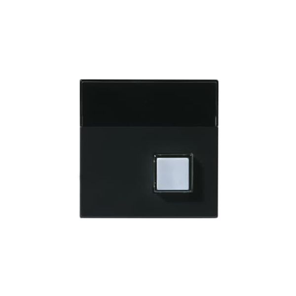 1P-81 Center plate Switch/push button Single push button Anthracite - Impressivo image 1