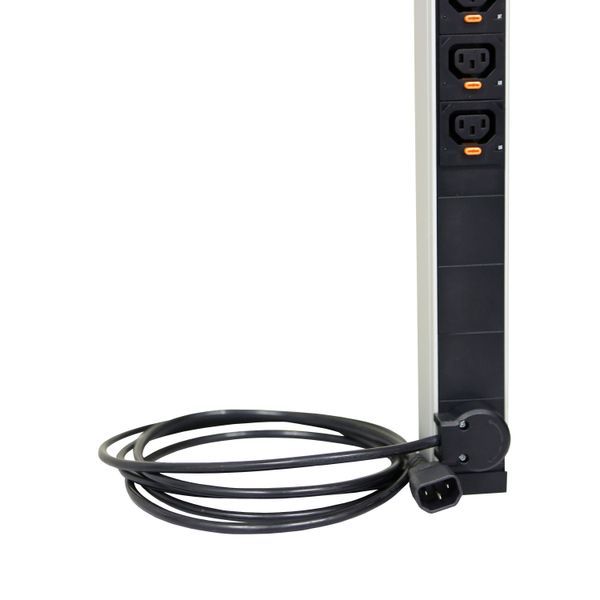 PDU switched vertical 1 phase 10A with 16 x C13 outlets with C14 input image 3