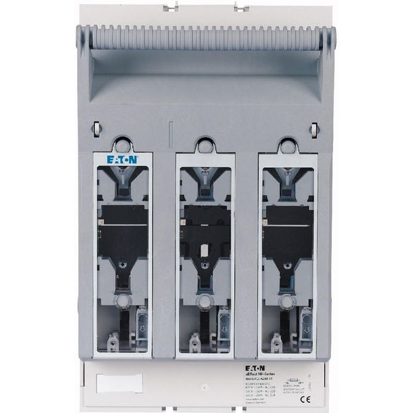 NH fuse-switch 3p box terminal 35 - 150 mm², mounting plate, light fuse monitoring, NH1 image 9