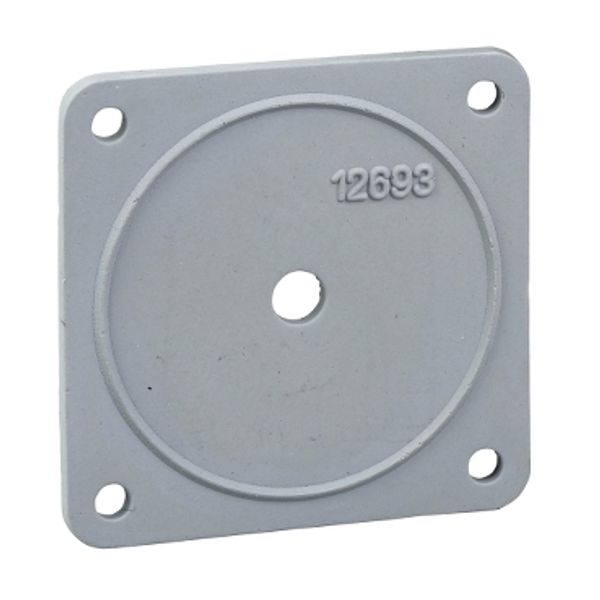 IP 65 seal for 60 x 60 mm front plate and front mounting cam switch - set of 5 image 2