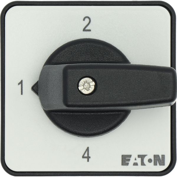 Step switches, T0, 20 A, flush mounting, 4 contact unit(s), Contacts: 8, 90 °, maintained, Without 0 (Off) position, 1-4, Design number 15056 image 29