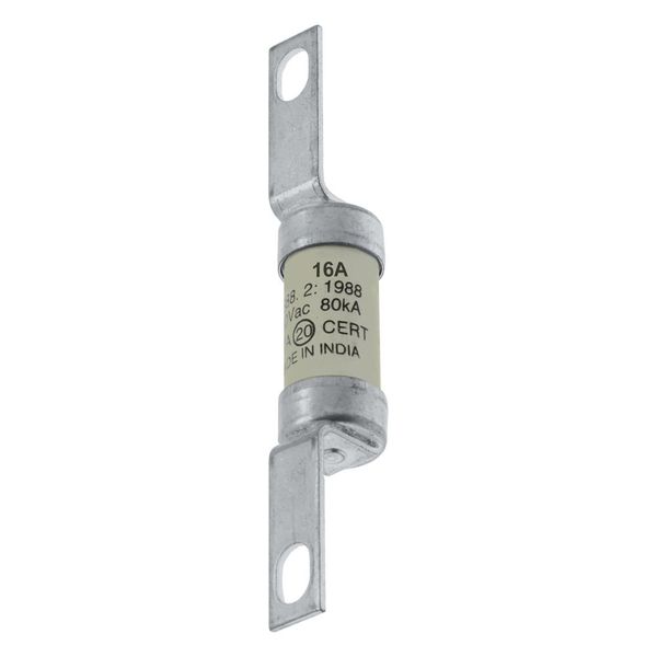 Fuse-link, low voltage, 16 A, AC 550 V, BS88/A2, 14 x 85 mm, gL/gG, BS image 16