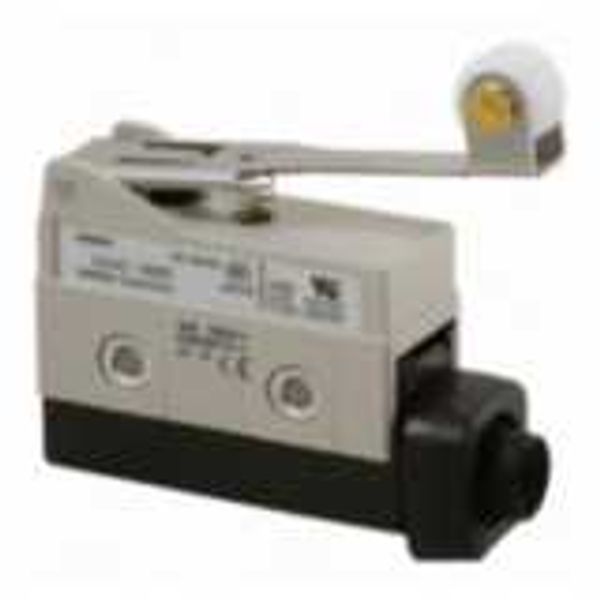Enclosed switch, hinge roller lever, SPDT, 10 A image 2