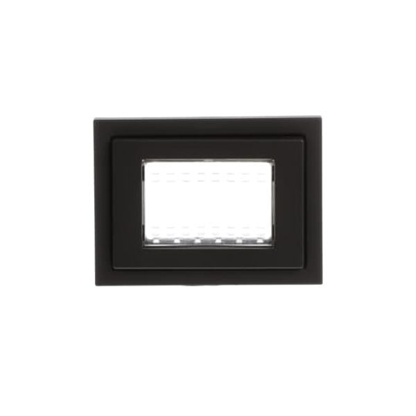 N3373 AN Frame 3 modules IP55 with Hinged Lid 1 gang Anthracite - Zenit image 1