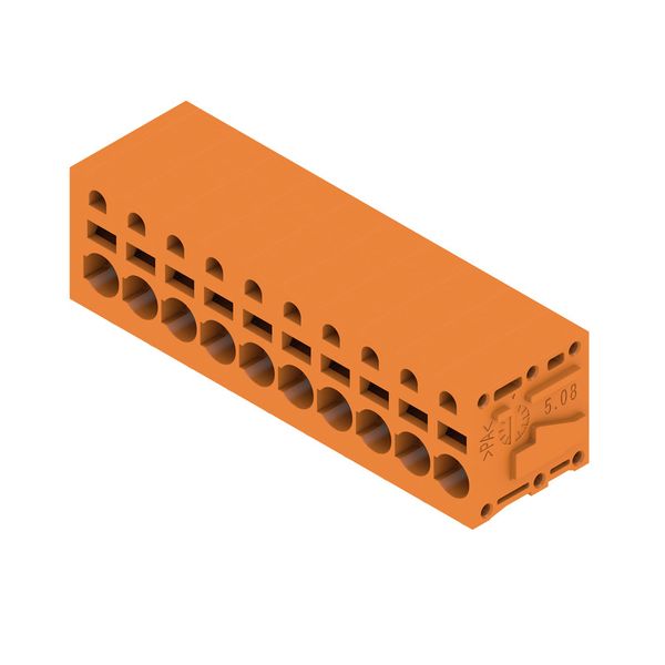 PCB terminal, 5.08 mm, Number of poles: 10, Conductor outlet direction image 2