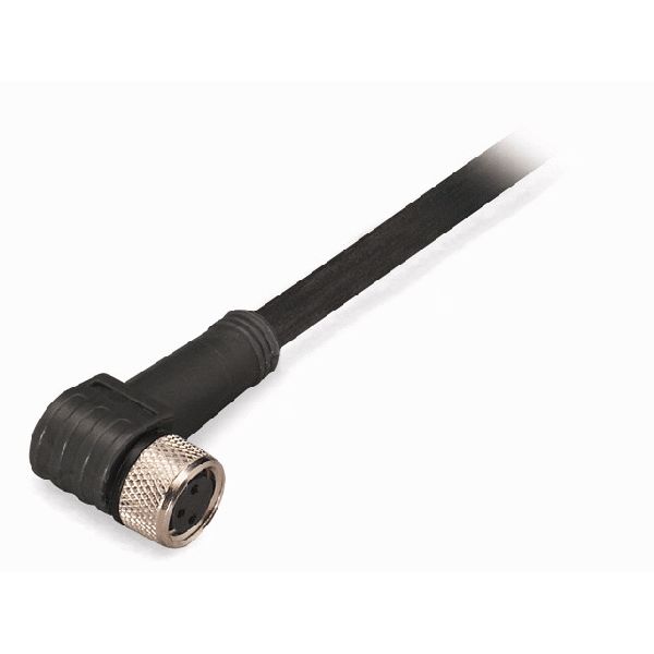 Sensor/Actuator cable M8 socket angled 3-pole image 2