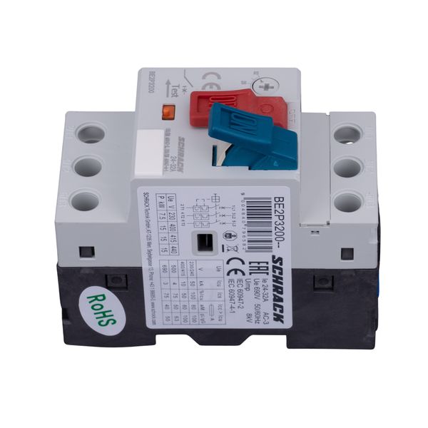 Motor Protection Circuit Breaker BE2 PB, 3-pole, 24-32A image 2