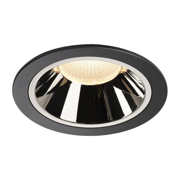 NUMINOS® DL XL, Indoor LED recessed ceiling light black/chrome 3000K 40° image 2