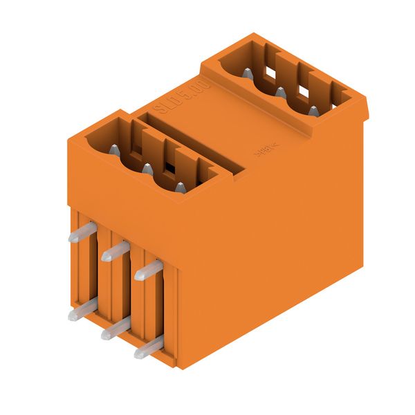 PCB plug-in connector (board connection), 5.00 mm, Number of poles: 6, image 1