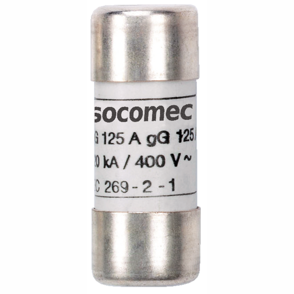 Cylindrical fuse without striker gG type 14x51 690Vac 25A image 1