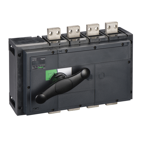 switch disconnector, Compact INS1250 , 1250 A, standard version with black rotary handle, 4 poles image 4