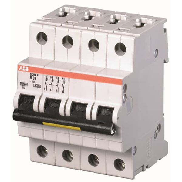 S204P-K0.75 Miniature Circuit Breaker - 4P - K - 0.75 A image 1