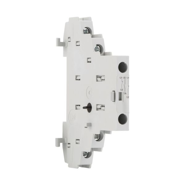 Standard auxiliary contact NHI, 1 N/O, 2 N/C, Side mounting, Screw connection image 15
