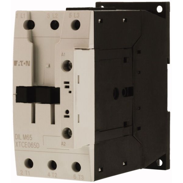 Contactor, 3 pole, 380 V 400 V 30 kW, RDC 130: 110 - 130 V DC, DC operation, Screw terminals image 3