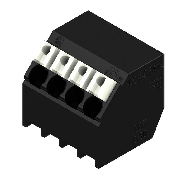 PCB terminal, 3.50 mm, Number of poles: 4, Conductor outlet direction: image 3