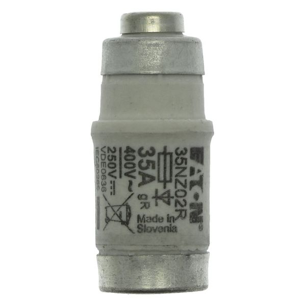 Fuse-link, LV, 35 A, AC 400 V, D02, aR, IEC, ultra rapid image 4