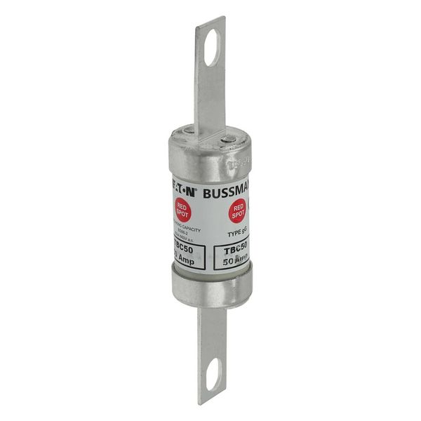 Fuse-link, low voltage, 50 A, AC 660 V, DC 460 V, BS88, 27 x 129 mm, gL/gG, BS image 5