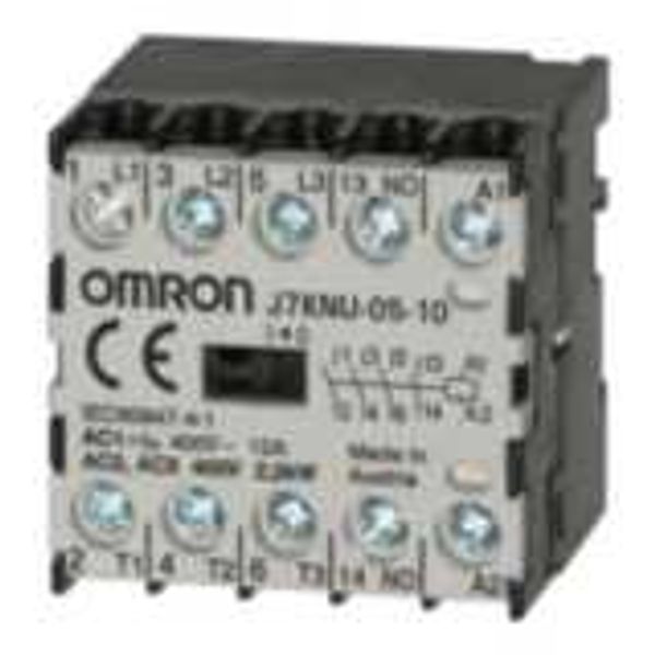 Micro contactor, 3-pole (NO) + 1NO, 2.2 kW; 12A AC1 (up to 440 VAC), 2 image 1
