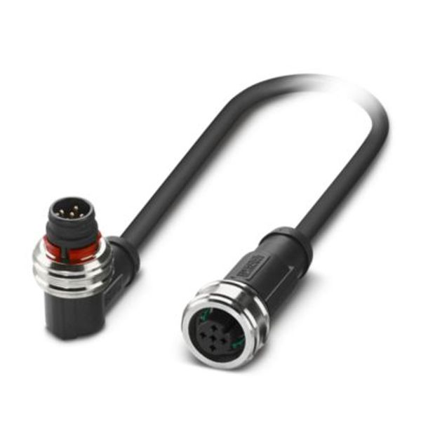 SAC-5P-P12MR/ 0,6-PUR/P12FS - Sensor/actuator cable image 1
