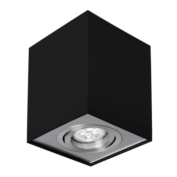 CHLOE GU10 IP20 square black/silver regulated eye image 1