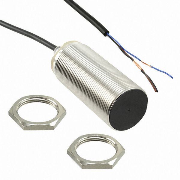 Proximity sensor, inductive, nickel-brass, long body, M30,shielded, 15 image 3