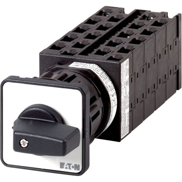 Step switches, T0, 20 A, centre mounting, 10 contact unit(s), Contacts: 20, 30 °, maintained, Without 0 (Off) position, 1-10, Design number 8257 image 2