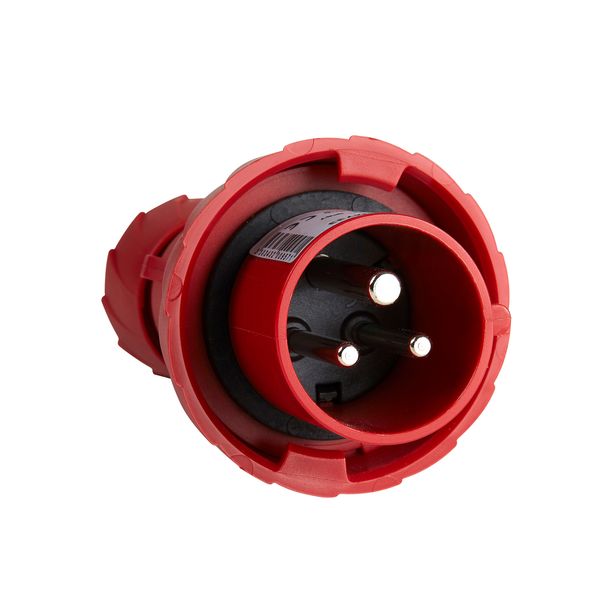 PratiKa wander plug - straight - 32 A - 2P + E - 380...415 V AC - IP67 image 1