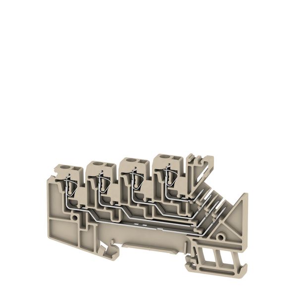 Multi-tier modular terminal, Tension-clamp connection, 1.5 mm², 63 V,  image 2