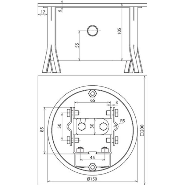 UF test joint box   StSt 200x200x105mm   with test joint image 2