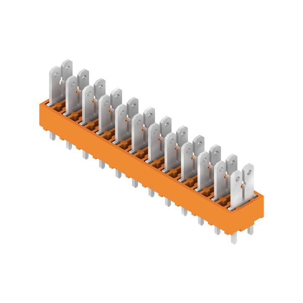 PCB terminal, 5.00 mm, Number of poles: 12, Conductor outlet direction image 4