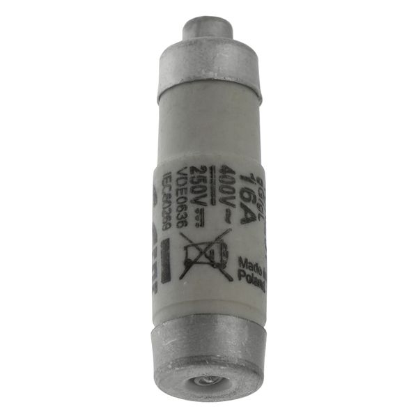 Fuse-link, LV, 16 A, AC 400 V, D01, gL/gG, IEC, time-delay image 15