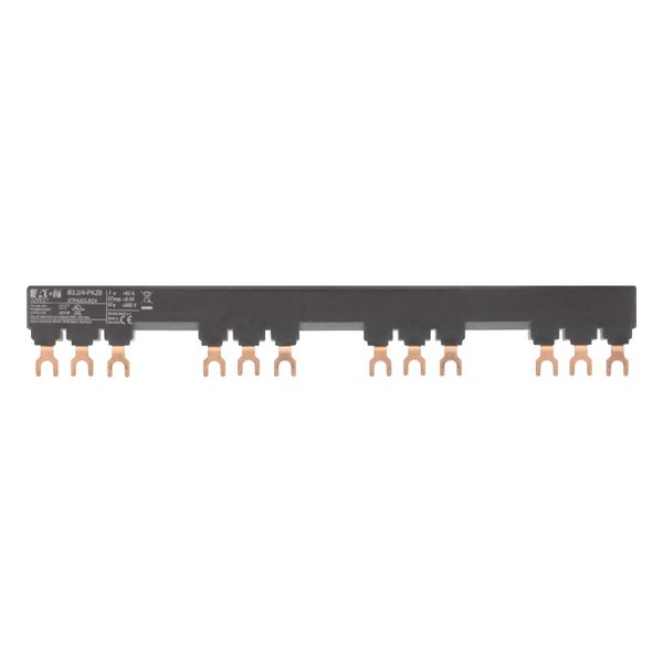 Three-phase busbar link, Circuit-breaker: 4, 234 mm, For PKZM0-... or PKE12, PKE32 without side mounted auxiliary contacts or voltage releases image 10