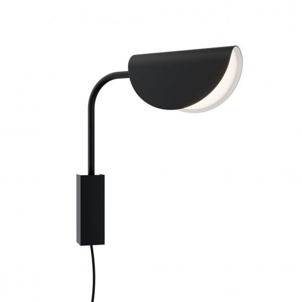 Modern Mollis Wall Lamp Black image 4